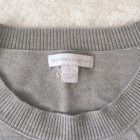 Silver Polka Dot Sweater - Picture 3 of 4